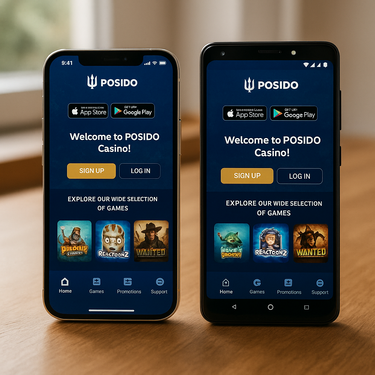 Posido Casino - iOS und Android Apps - Mobile Casino Download