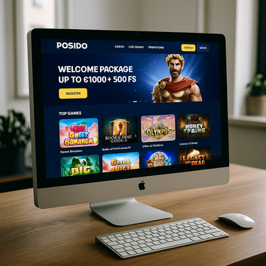 Posido Casino - Desktop Design Interface - Schweizer Online Casino